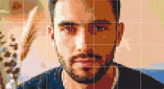 Resultat une fois transforme en pixel art